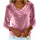 Women's Solid Long Sleeve Top with Draped Cowl Neck 4