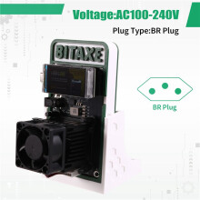 For Bitaxe 601 Gamma Nerdaxe 1200GH/S 18-22W BTC Solo Miner Color Screen BM1370 Asic Chip From S21 Pro BR PLUG