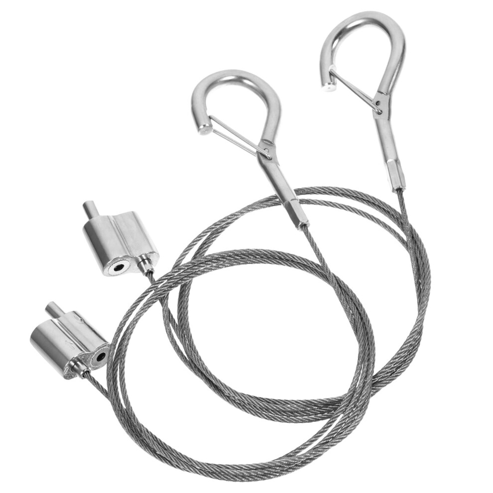 2Pcs Picture Hanging Wires Stainless Steel Hanging Rope Photo Frame Wire Ropes 9482726279266