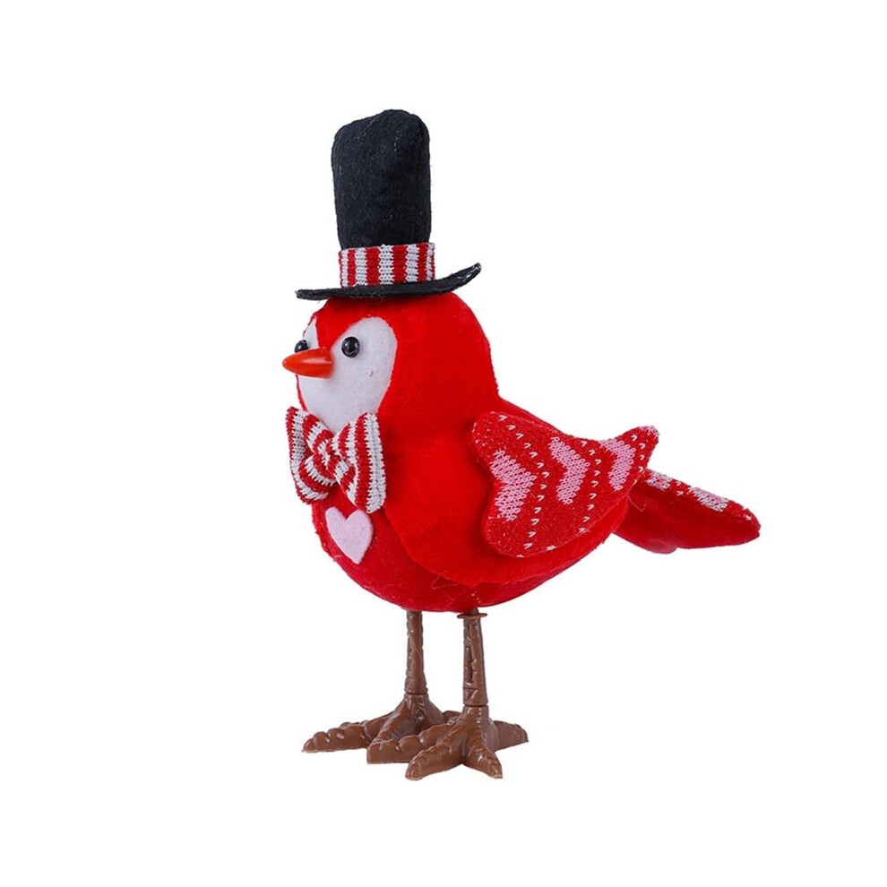 Valentine's Day Bird Doll Cute Plush Desk Decorations, Suitable For Home Decoration, Gift A 4711438095938