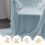 Flannel Throw Blanket 70x100cm Blue 4