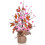 Pink Pumpkin Cutout Decoration 42 cm 2