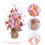 Pink Pumpkin Cutout Decoration 42 cm 4