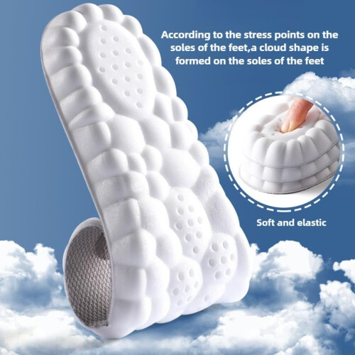 Cloud-Feel Insoles with U-Shaped Heel Cup 1 Pair 1