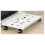 Mobile Computer Tower Holder CPU Stand Adjustable Computer Tower Stand with 4 Caster Wheels Under Desk Holder 3
