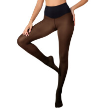 Stretch Lined Sheer Tights Seamless Design for Winter Warmth Comfortable Everyday Wear