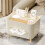 Tissue Box Living Room Desktop Coffee Table Bedroom Cream Style Remote Control Storage Paper Box B 1