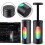 ARGB  Card Support Bracket Built-in 5V3 Pin ARGB SYNC Lamp Magnetic Vertical Telescopic Rotating Stand Bracket B 3