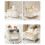 Tissue Box Living Room Desktop Coffee Table Bedroom Cream Style Remote Control Storage Paper Box B 7