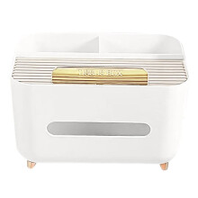 Tissue Box Living Room Desktop Coffee Table Bedroom Cream Style Remote Control Storage Paper Box A