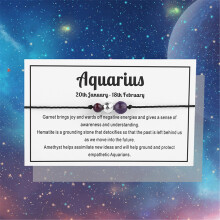 12 Zodiac Crystal Stone Bracelet Charm Wrist Bangle Girls Accessories Holiday Gifts jewelry making kit for bracelets, 1PCS