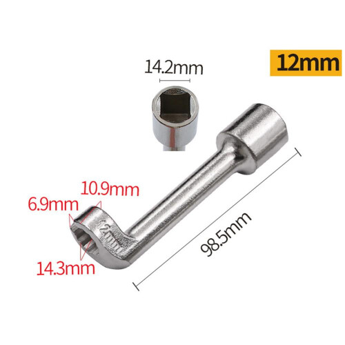 Hex wrench socket Fuel Injection Pipe Socket Wrench for Car Repair