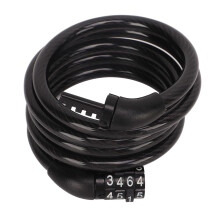 Heavy Duty Bike Cable Lock 4 Digit Combo Rustproof Steel Anti Theft Security