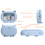 Bluetooth Kids Camera With Pre Installed Apps Large Screen Resolution1920X1680Durable Abs Material Hi Fi Image Processing Engine 7