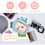 Bluetooth Kids Camera With Pre Installed Apps Large Screen Resolution1920X1680Durable Abs Material Hi Fi Image Processing Engine 8