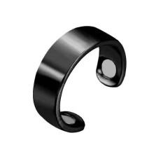 Health Support Ring With Magnetic Energy And Massage Therapy Design, High Quality Materials Adjustable Ring For Daily Wear (Silver)