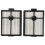 2Pcs Hepa Filter Kits for Rainbow Rexair E Series Version Filter Series 1