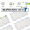 18Pcs for V55 Pro Mop Cloth Side Brush Hepa Filter for  V55 Pro Robot Vacuum Cleaner Main Filter Patch Replacement 6
