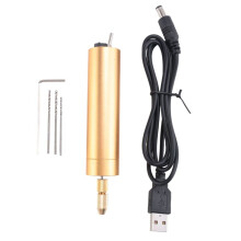 Elektrische Boormachines Handheld Micro-USB Boormachine Professionele Handboormachine met 3x Boorbits