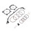 Kit de RéParation de Joint Torique Vanos pour  E36 E39 E46 E53 E60 E83 E85 M52Tu M54 Kit de RéParation Double Convexe 11361433513 4