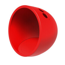 Siliconen Beschermhoes, Krasbestendig, Slimme Speakerhoes, Valbescherming, Stofdichte Hoes voor Echo Spot 2024 Speaker, A