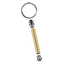 Keychain Kit Wood Turning Accessories Mandrel Wood Turning Keychain Suitable for Woodworking Gifts Black