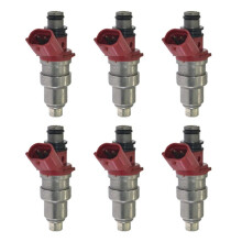 6PCS Fuel Injector 23250-62020 for Camry 2.5L V6 1988-1991 VZV21 2.5L 88-91 2325062020