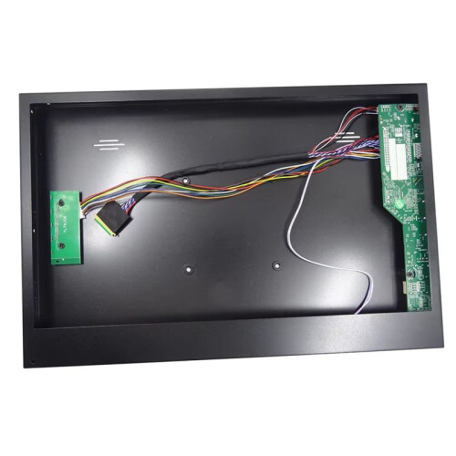 Placa de Driver de TV LCD de Metal com Tela de 14 Polegadas, Compatível com , VGA AV, Placa de Driver de TV, Caixa de Metal