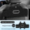 Car Universal Cup Holder Storage Box Multifunctional  Back High-Capacity Storage Rack Car Interior Accessories Red 3