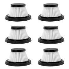 6Pack Hepa Filter Replacement for Duck Compact Cordless Vacuum Cleaner,High Efficiency Filters for Duck Vacuum Cleaner