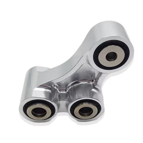 For   Linkage ARM Pull Rod Triangle Lever Die-Casting Aluminum Rear Shock Suspension Parts 2