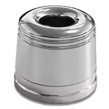 Safety Holder Diameter 15 mm General Stand Double Blade Shave Stander Base with Anti Slip Ring Silver