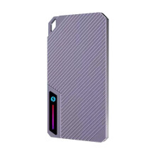 RGB Hard Drive Enclosure External to Type-C 7mm HDD SSD Case 10Gbps for NVME M.2 2280 M Key B Key B/M Key