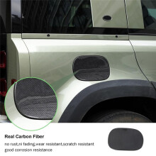 Car Fuel Tank Cover Trim for 90 110 130 2020-2025 Carbon Fiber Gas Tank Cover Accessories