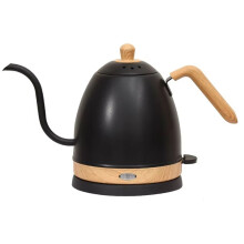 Kettle Hand-Made Coffee Pot Food Grade Stainless Steel Slender Mouth Electric Kettle Tea Gooseneck Pot New Style B (EU)