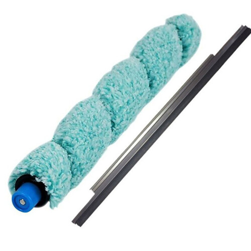 Replacement Roller Brush and Scraper for Floor Washing Robot,Essential Maintenance Kit for Enhanced Cleaning Efficiency 2
