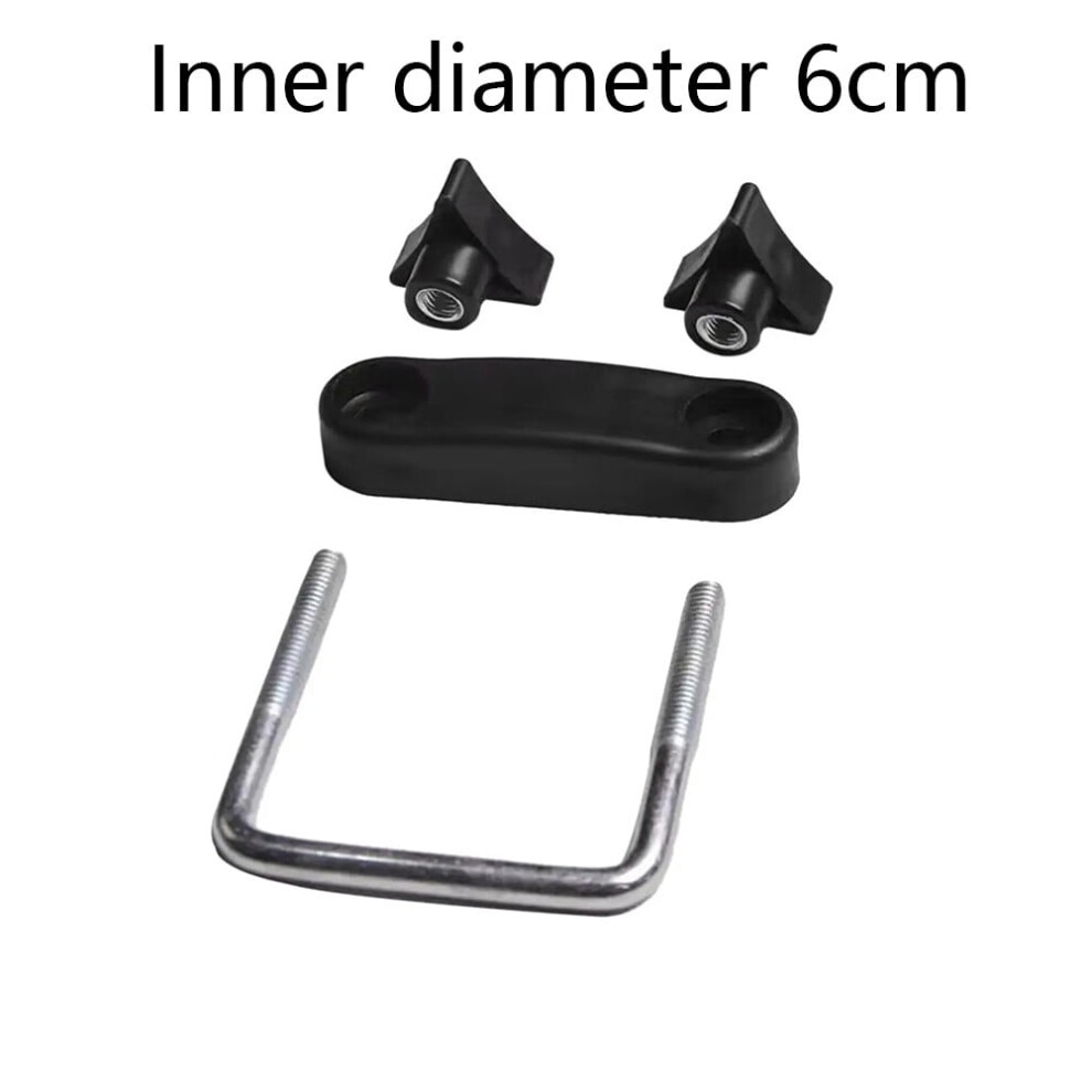 U Bolt Roof Rack Clamps For Inner Diameter 6Cm/8Cm Luggage Frame Retainer Clip 9358459387984