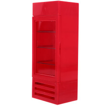 Mini-frigo rouge pour enfants, 1 pièce, 16,3 x 6,6 x 4,6 cm