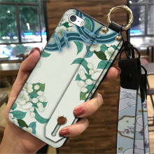 Handyhülle kompatibel mit iPhone 5/5S/SE – Schmutzabweisende, wasserdichte Silikonhülle mit Handschlaufe, Ringständer und stoßfestem Design