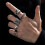 Gothic Skeleton Ring Set Unisex 6-Piece 3