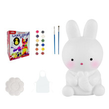 Kit per creare lampade a forma di coniglietto pasquale per bambini – Materiali artistici, 1 set