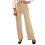 Women's Solid Fleece-Lined Yoga Pants 1 Pair 5