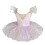 Vestido de Ballet Estilo Cisne em Tule com Decote em V e Sem Mangas 1