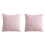 Housse de coussin à nœud papillon 3D en polyester 45 x 45 cm 1