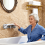 Bathroom Safety Handle for Elderly Suction Cup Grab Bar 240 8