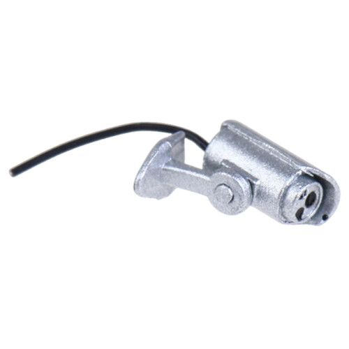 Dollhouse Security Camera 1/12 Scale Silver Prop 1