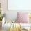 Housse de coussin à nœud papillon 3D en polyester 45 x 45 cm 2