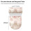WC-Sitzbezug-Set mit Kirschblütenmuster – Elastischer Bund, Polyester, waschbar und wiederverwendbar 6