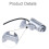Dollhouse Security Camera 1/12 Scale Silver Prop 8