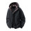 Men's Plaid Patchwork Utility Jacket Long Sleeve Zip-Up 1